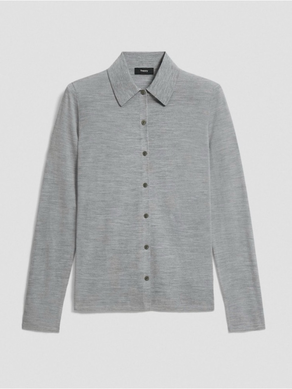 Theory cotton button down NWT